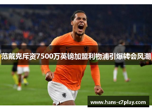 范戴克斥资7500万英镑加盟利物浦引爆转会风潮
